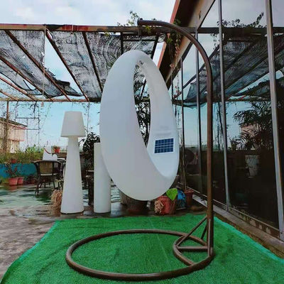 Διακόσμηση εκδηλώσεων Λαμπερό πλαστικό Led Patio Swing Light Εξωτερικά έπιπλα