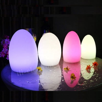 IP65 Αδιάβροχα φώτα LED σε σχήμα αυγού επαναφορτιζόμενα για χριστουγεννιάτικη διακόσμηση