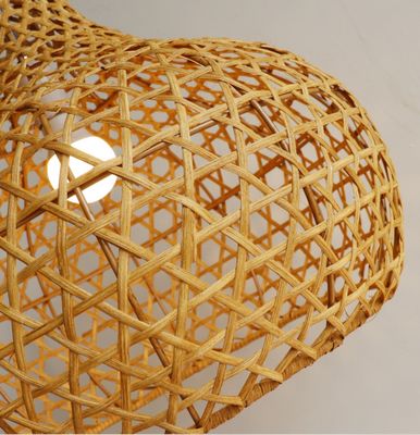 Wabi-Sabi Ρατάνιο Πανδοφώρος Τέχνη Λαμπτήρες Χειροποίητο Ρατάνιο Λατέρνο Για Κήπο