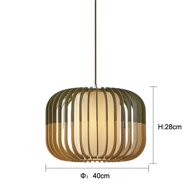 Nodic Rattan Pendant Light Chandelier Διακόπτης Ελέγχου για την Οικιακή Διακόσμηση