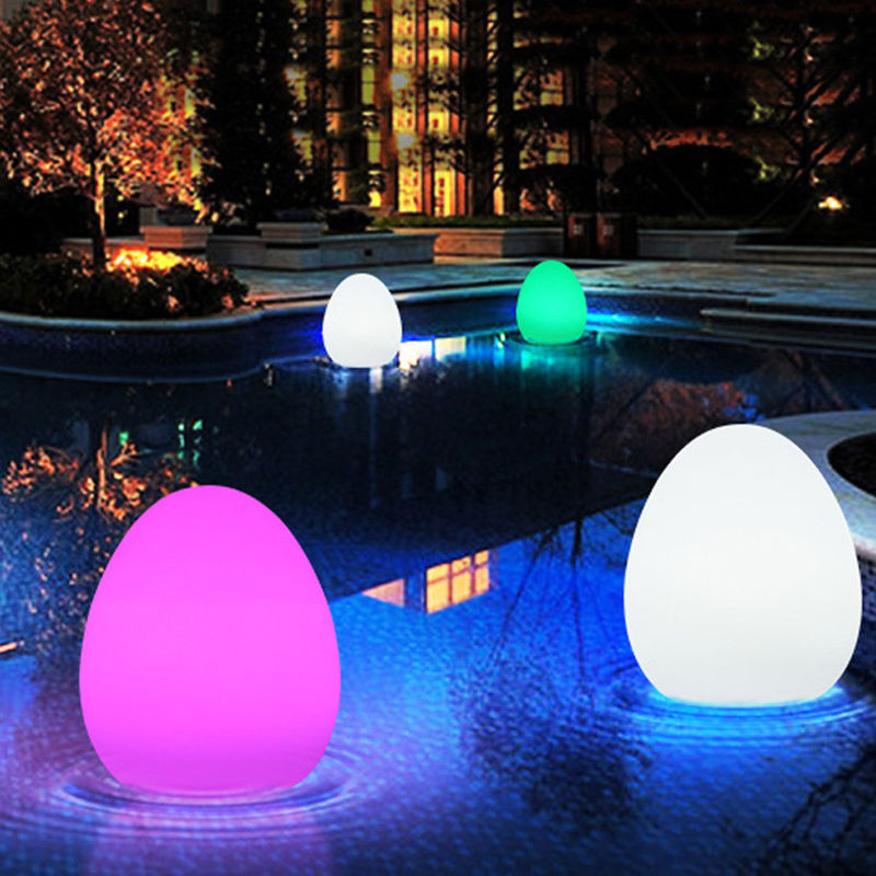 IP65 Αδιάβροχα φώτα LED σε σχήμα αυγού επαναφορτιζόμενα για χριστουγεννιάτικη διακόσμηση