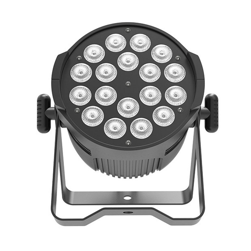 LED18 10W κινητό κεφάλι LED σκηνικά φώτα πολύχρωμα Αδιάβροχα για γαμήλια γεγονότα